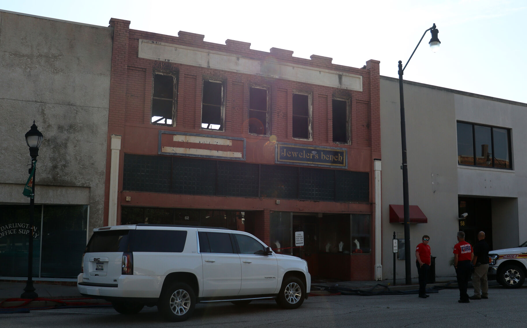 Downtown Darlington Fire